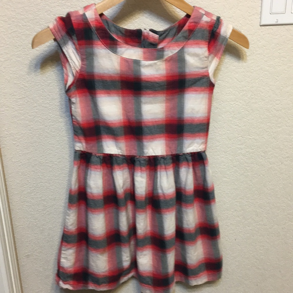 gap kids plaid dress